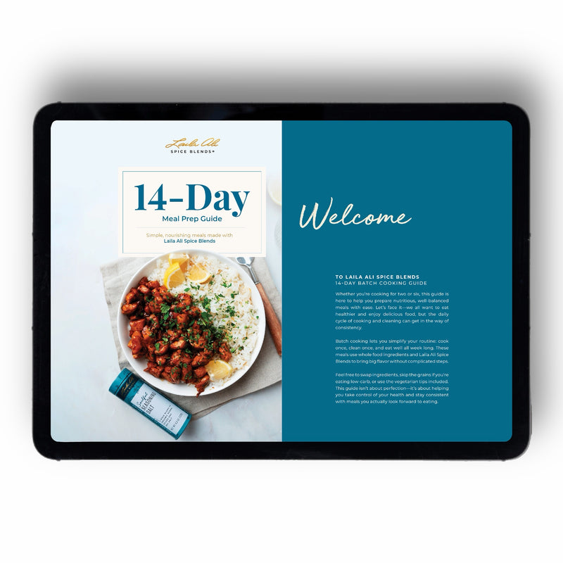 14 Day Meal Prep Cookbook