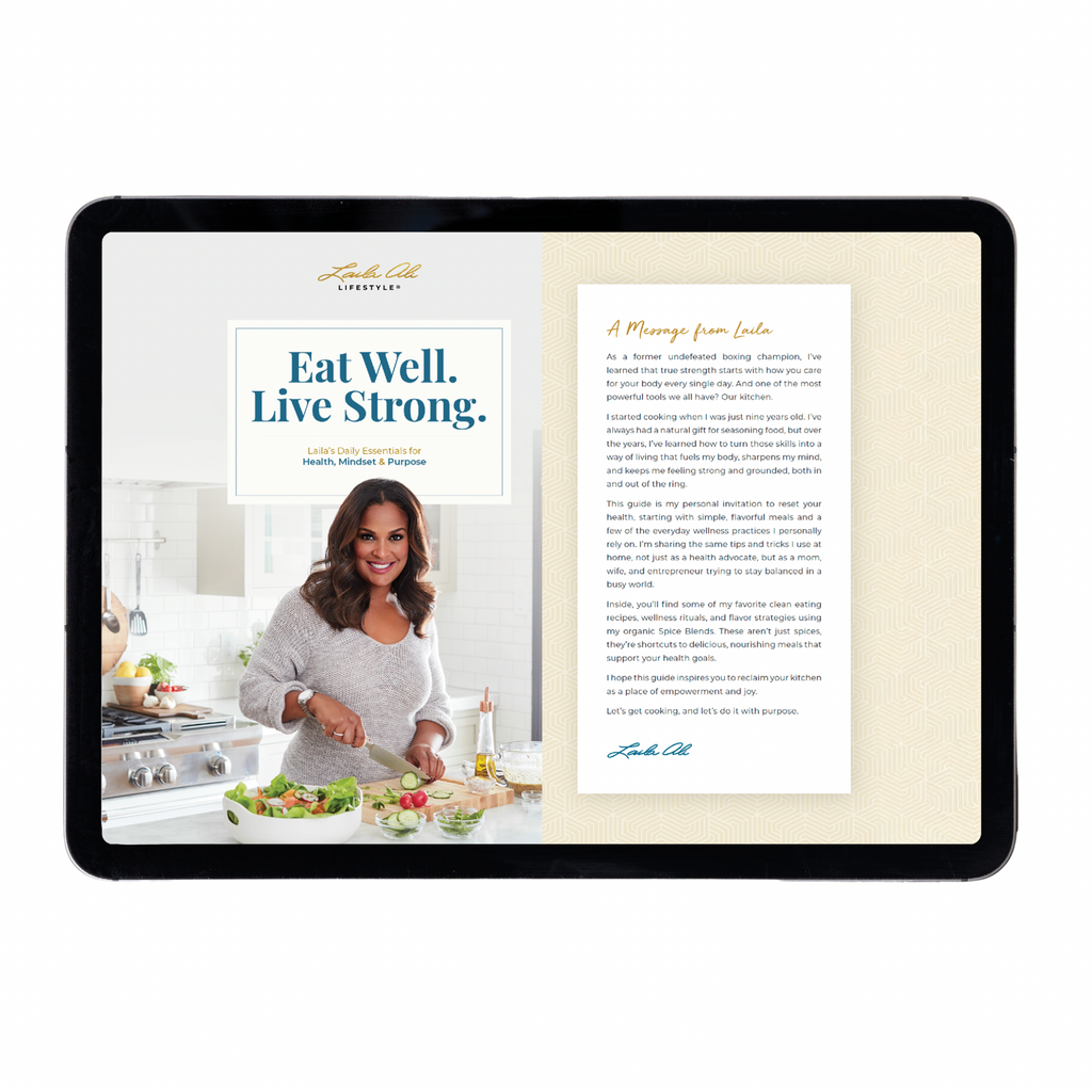 Eat Well. Live Strong. Wellness Reset Guide – Laila Ali Lifestyle