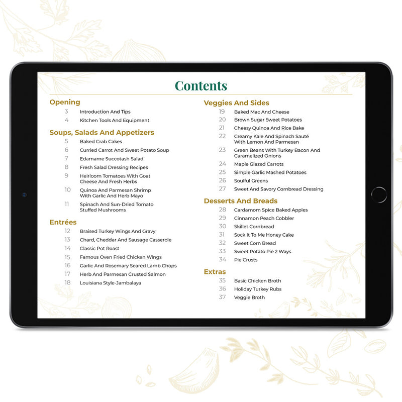 Laila's Holiday Cookbook