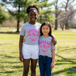 She Bee Stingin’ Legacy Tee (Light Gray/Pink)