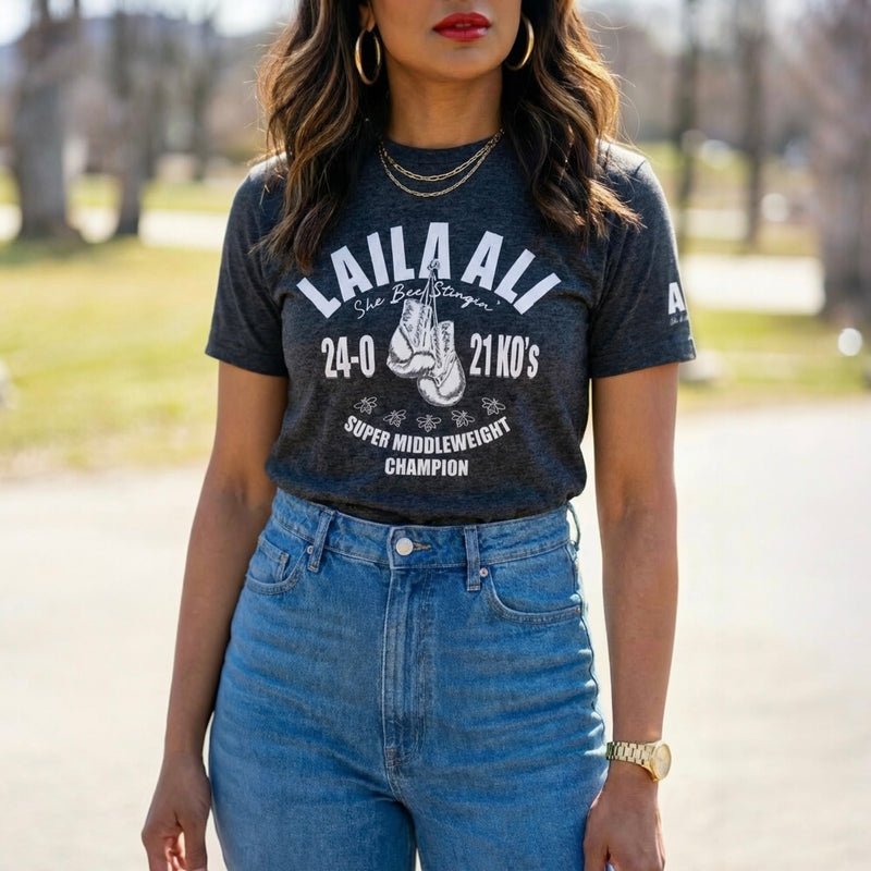 She Bee Stingin’ Legacy Tee (Charcoal/White)