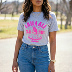 She Bee Stingin’ Legacy Tee (Light Gray/Pink)