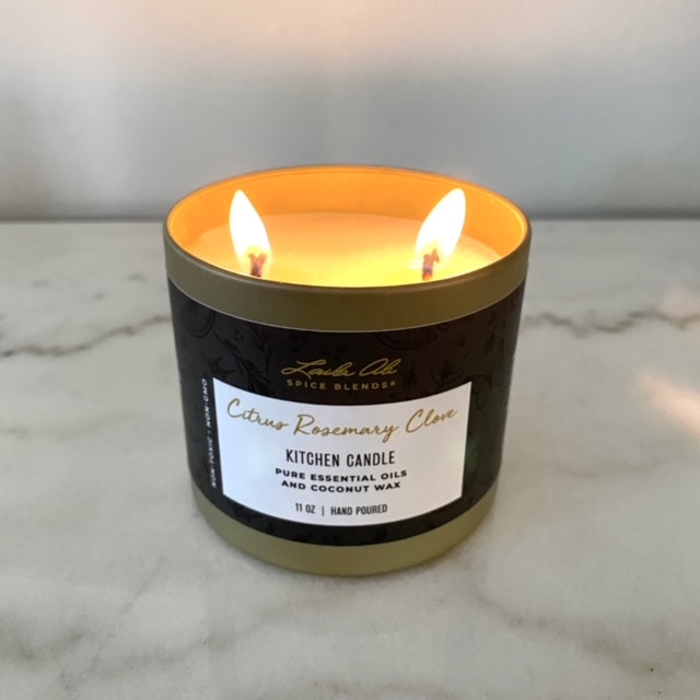 Citrus Rosemary Clove Kitchen Candle
