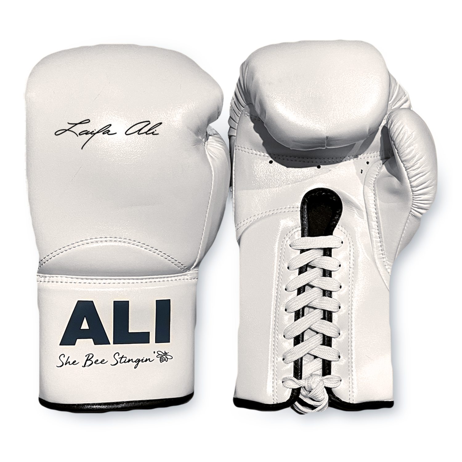 Autographed boxing gloves sales